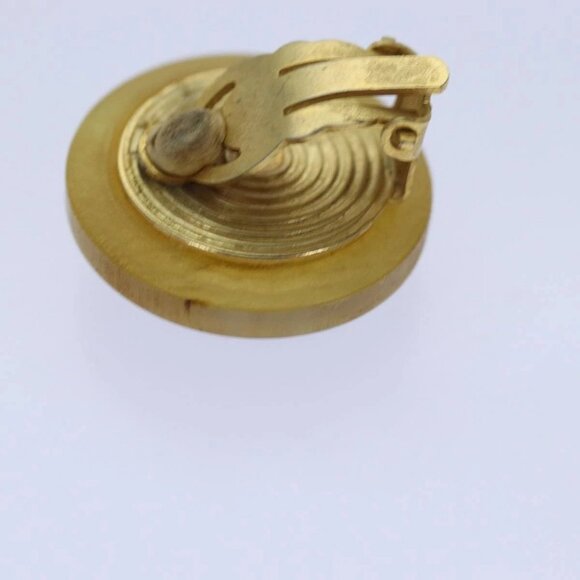 HERMES Earring Beige Auth ar12239 - Picture 6 of 16